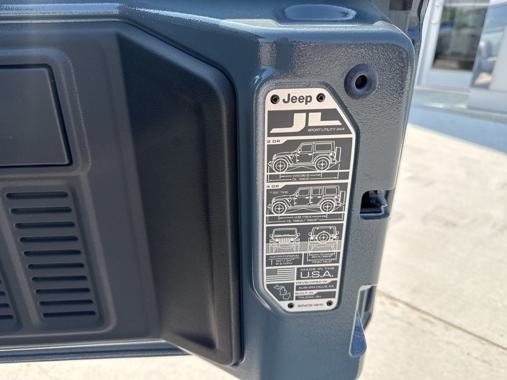 2025 Jeep Wrangler WRANGLER 4-DOOR SPORT S