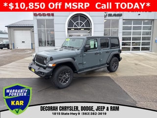 2025 Jeep Wrangler WRANGLER 4-DOOR SPORT S