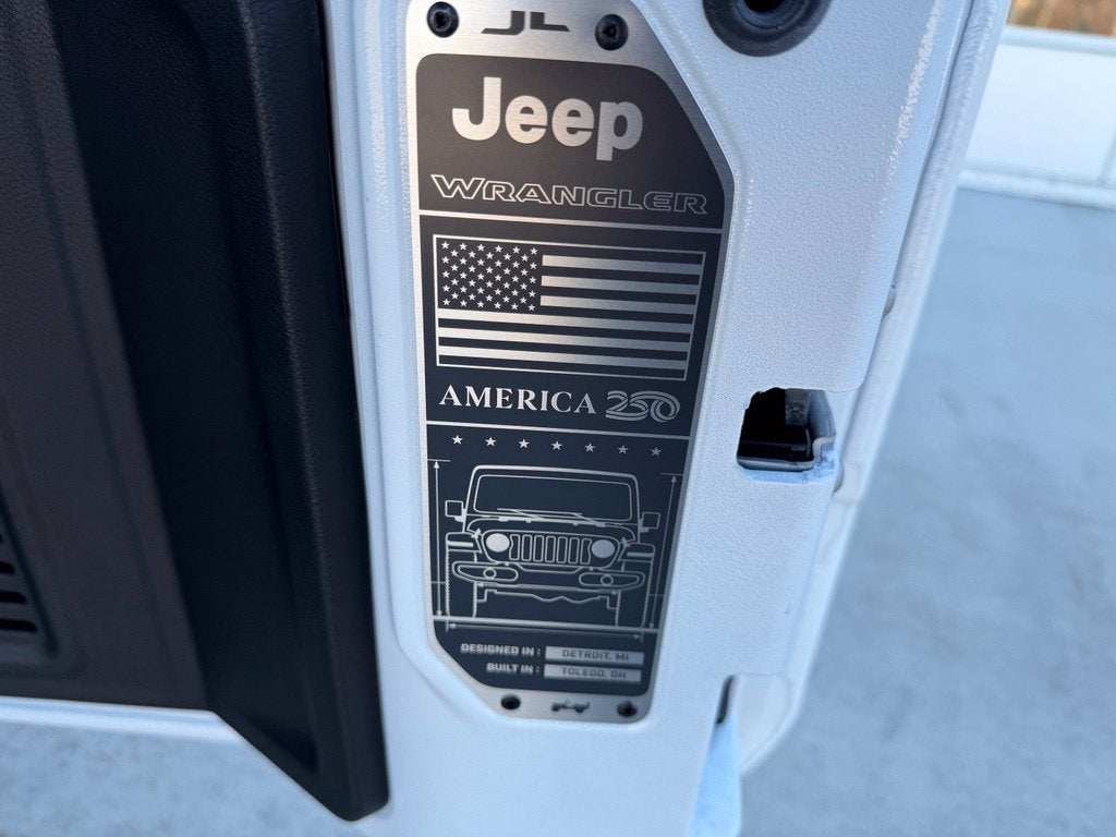2026 Jeep Wrangler WRANGLER 4-DOOR AMERICA250