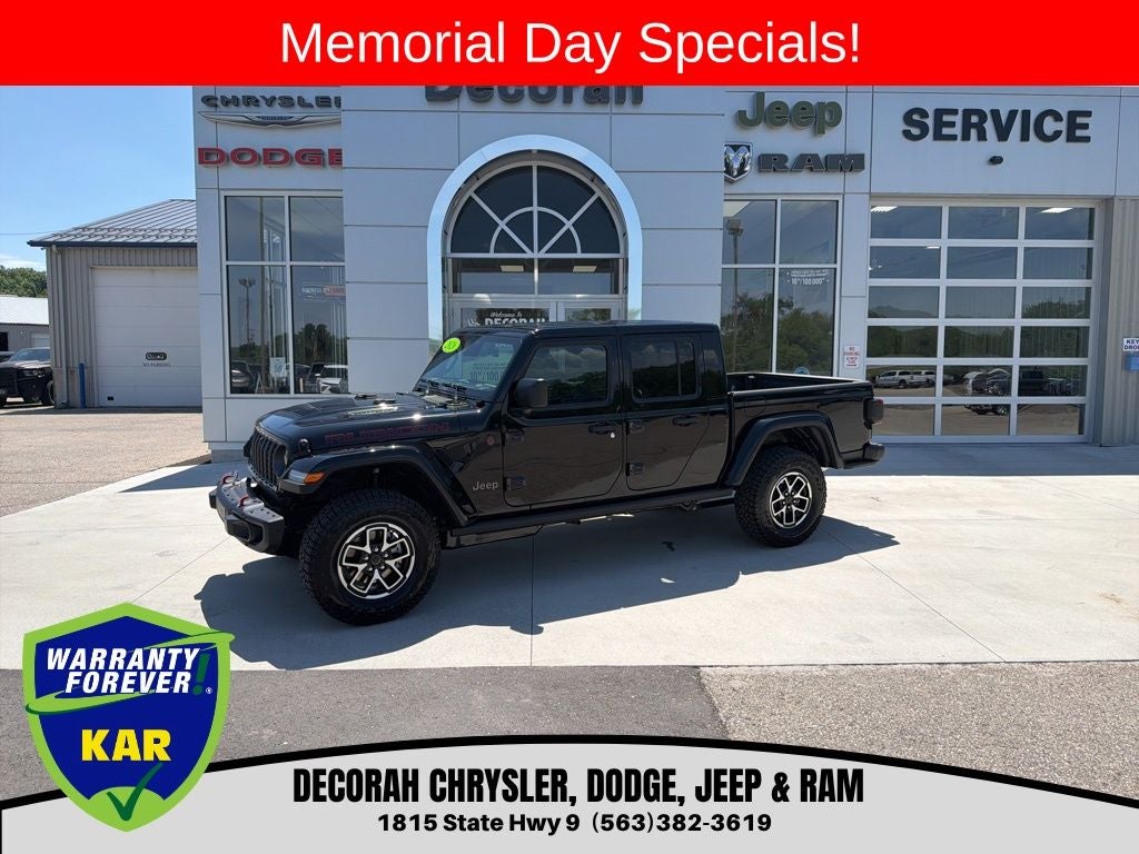 2026 Jeep Gladiator GLADIATOR RUBICON X 4X4