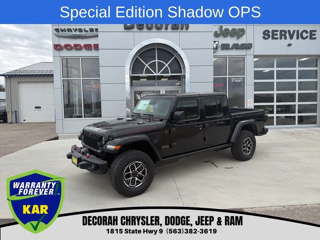 2026 Jeep Gladiator GLADIATOR SHADOW OPS 4X4