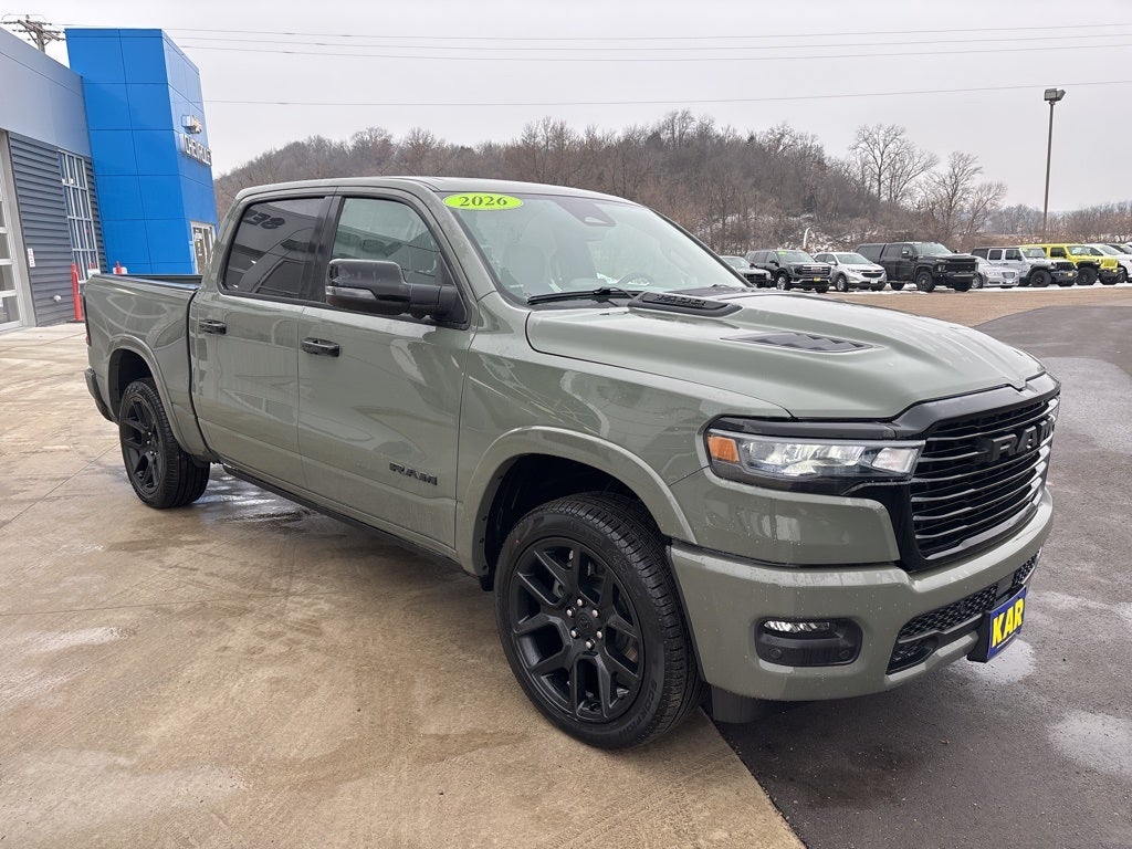 2026 RAM Ram 1500 RAM 1500 LARAMIE CREW CAB 4X4 5'7' BOX