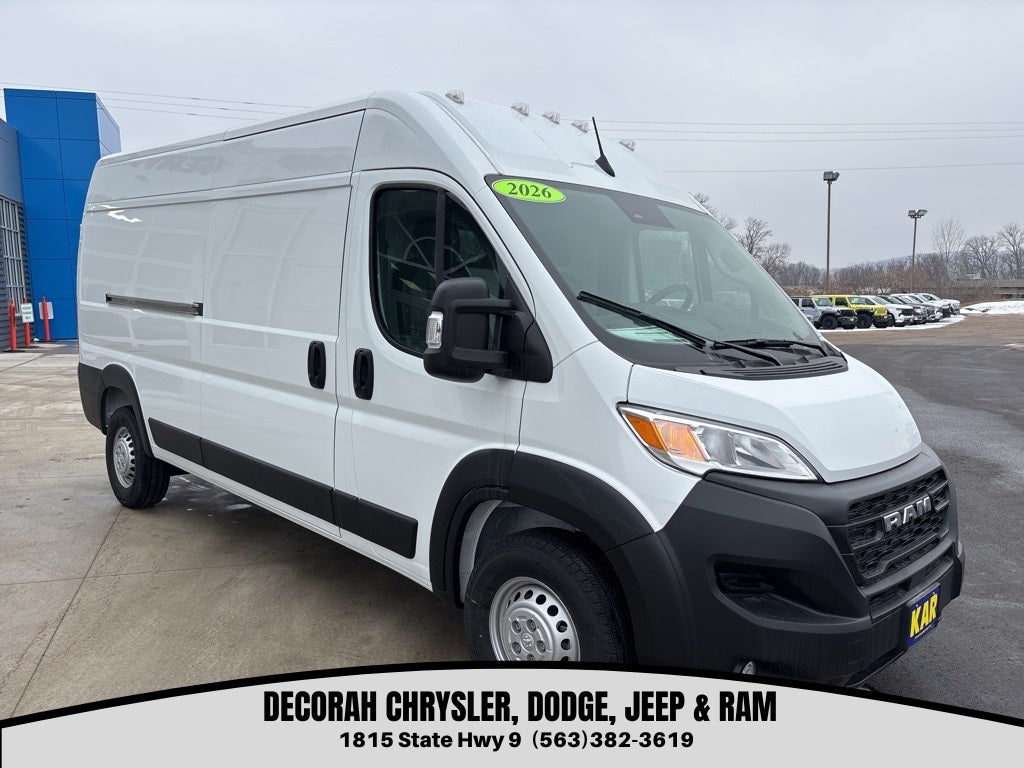 2026 RAM Ram ProMaster RAM PROMASTER 2500 TRADESMAN CARGO VAN HIGH ROOF 159' WB