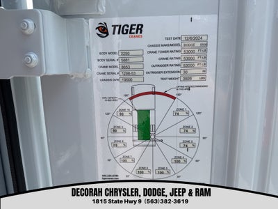 2024 RAM Ram 5500 Chassis Cab RAM 5500 TRADESMAN CHASSIS REGULAR CAB 4X4 84' CA