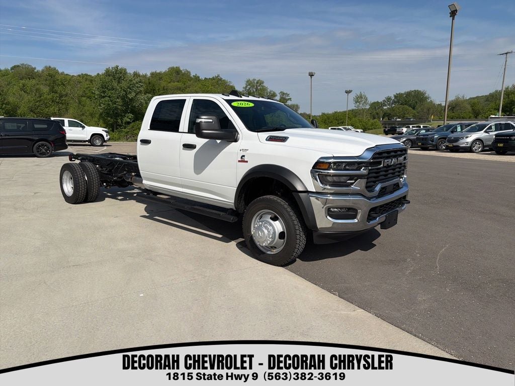 2026 RAM Ram 5500 Chassis Cab RAM 5500 TRADESMAN CHASSIS CREW CAB 4X4 84' CA