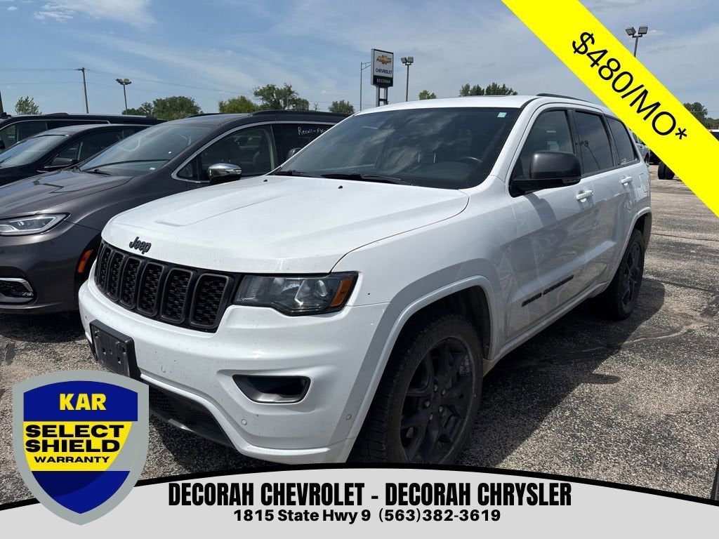 2021 Jeep Grand Cherokee 80th Anniversary