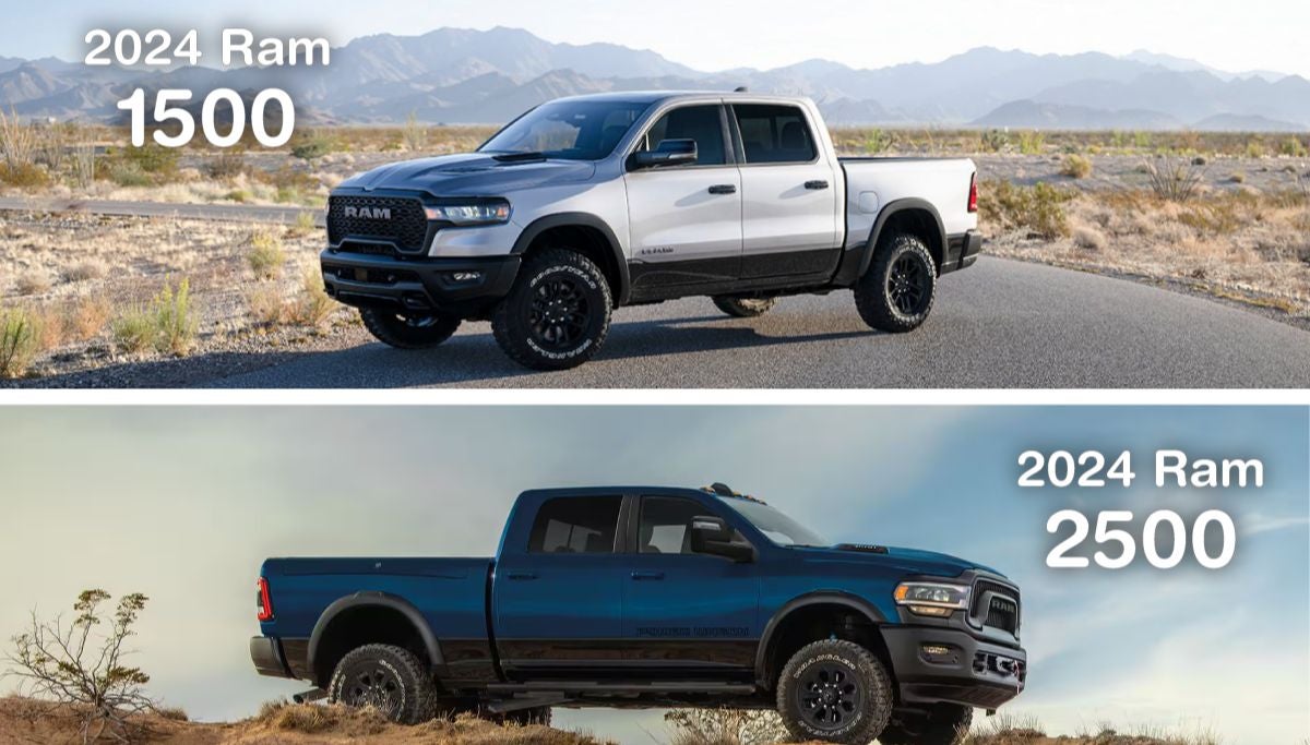 Ram 1500 vs Ram 2500