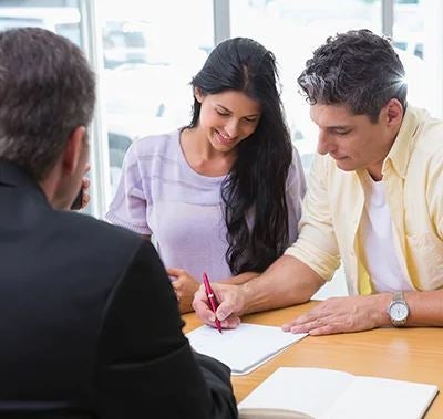 Customers at dealership | Decorah Chrysler Dodge Jeep Ram in Decorah IA