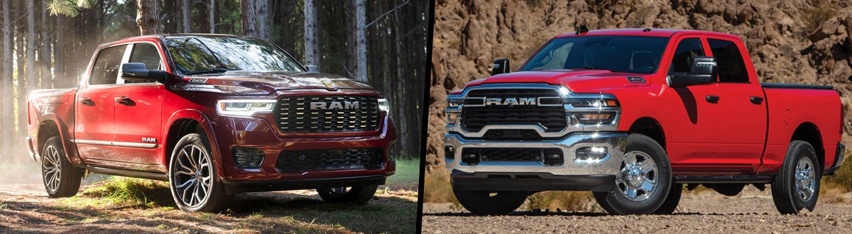 RAM 1500 VS RAM 2500
